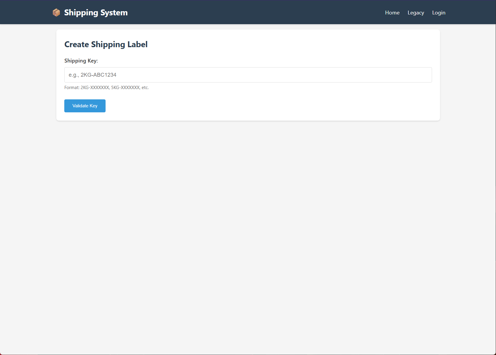 Modern Interface - Login